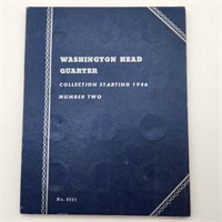 Washington Quarter Book w/ Silver