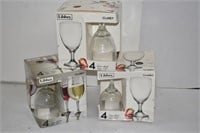 Libbey New in Box Water Wine Goblets Set of 12