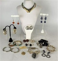 Selection of Costume Jewelry Including Lanvin