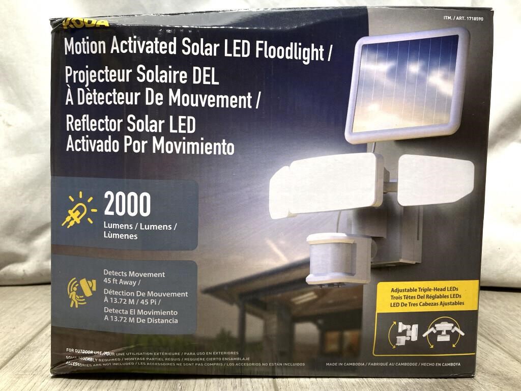 Koda Motion Activated Solar Led Floodlight