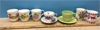 Assorted Teacups & Mugs