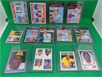 13x 1968-1971 Topps & OPC + Stickers Tony Gwynn +