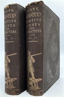 1857 Frank Forester's Sporting Scenes Books