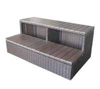 Canadian Spa Company Wicker Spa Step for 84 inch S