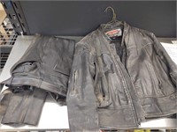 Leather Pants & Jacket