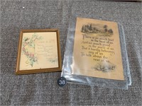Pair of 1920/30's Poems
