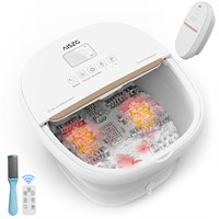 AISZG Collapsible Foot Spa Bath Massager with 6 Ma