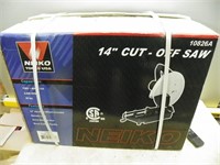 Unused Neiko 14" cut-off saw