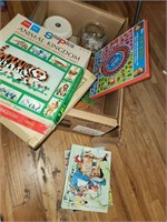 Vintage Chinese Checkers, Play N Spell, Puzzles &