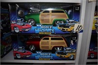 Die Cast Cars- 2 '50 Ford Woodys