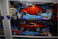 Die Cast Cars-- '41 Willys Coupe & '66 GTO