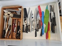 Assorted Knives & More