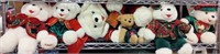 Contents of Shelf, Collectable Christmas Bears