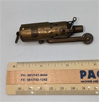 German LS Hurricane Automatic Brass Trench Lighter