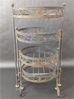 Four Tier Metal Plant Stand
