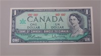 1967 Canadian Confederation $1 / One-dollar Bill