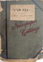 Scrapbook compiled by Von Arx