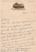 Rare Thurston Letter