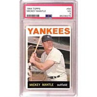 1964 Topps Mickey Mantle Psa 3