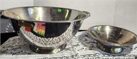 Large metal colander and more