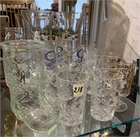 Lot of Assorted Glassware Items
