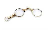 Antique yellow gold lorgnette