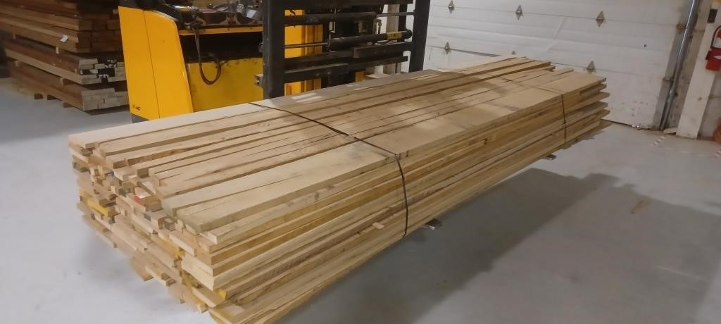 WHITE OAK PLAINSAWN CHAR 4/4 (8'-12') ~450 BF C1F