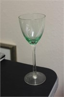 A Green Glass Goblet