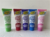 5 crayola bathtub finger paints 3oz