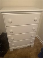 Chest of drawers 44 inches tall, 31 x 17 base
