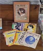 Vintage Sheet Music