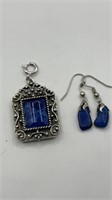 Sarah Coventry Lapis Lazuli Pendant