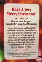 Campbells Soup Can Christmas Ornament c.2005
