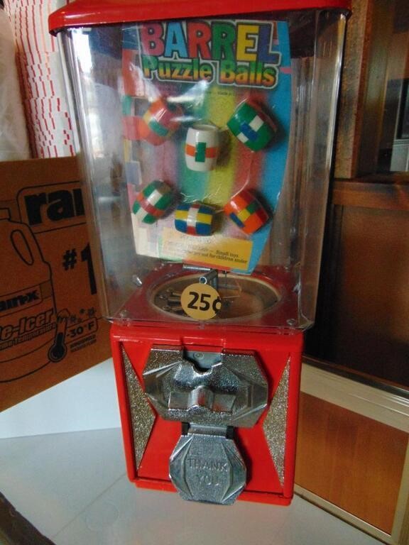 Puzzle ball machine, no stand