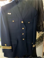 Military jacket with pants