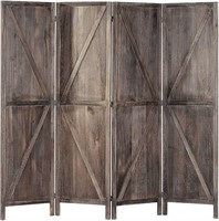 5.9 Ft Tall Wood Room Divider