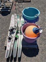 (2) Sets Water Skis, Anchor/Buoy System and