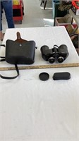 Sear binoculars with case