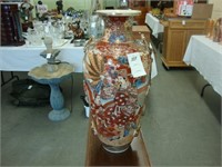 Large 19th century Japanese Satsuma vase, ca