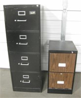 4-Drawer Legal Size & 2-Drawer Metal File Cabinets