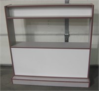 Laminated Wood Retail Store Shelf Unit