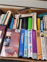 Box of VHS some Disney