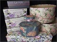 Various Floral/Colorful Boxes