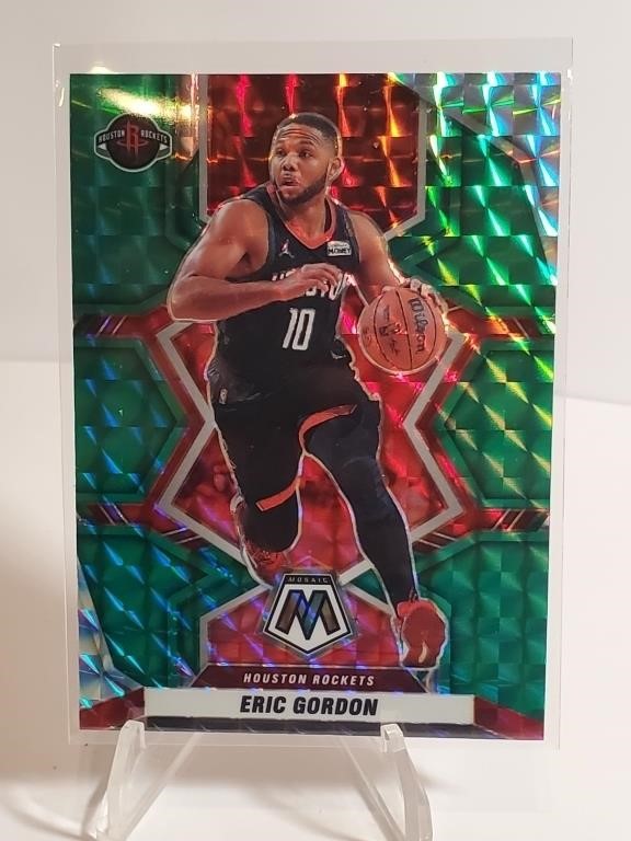 2021-22 Panini Mosaic Green Mosaic Eric Gordon