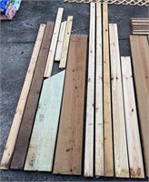 UNUSED TREATED LUMBER, T-POSTS & LATTICE