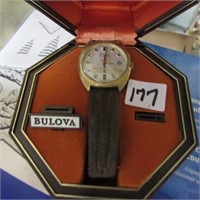 MENS BULOVA WATCH - AS IS