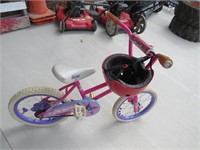 Kids Barbie bike w / helmet