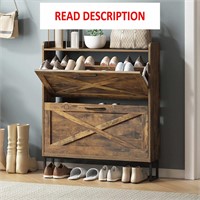 Shoe Cabinet Organizer with Metal Legs