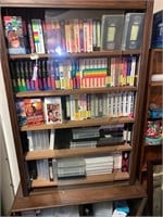 EVERYTHING IN THIS CABINET VHS AND OTHER THINGS