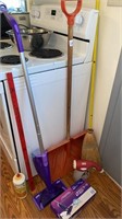 Snow Shovel, Swiffer Wet Jet, Broom, Garden